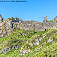 Buy canvas prints of Dunure Castle  by Valerie Paterson