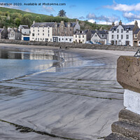 Buy canvas prints of Stonehaven Harbourfront by Valerie Paterson