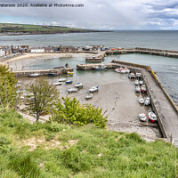 Buy canvas prints of Stonehaven Harbour by Valerie Paterson