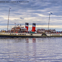 Buy canvas prints of Waverley Paddle Steamer by Valerie Paterson