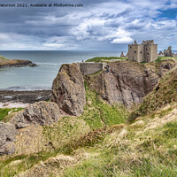 Buy canvas prints of Dunnottar Castle  by Valerie Paterson