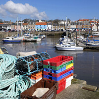 Buy canvas prints of Anstruther Harbour by Craig Brown