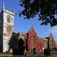 Buy canvas prints of Liberton Kirk in Autumn by Craig Brown