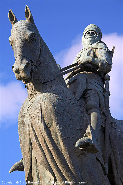 Statue of Robert the Bruce, Scotland Picture Board by Craig Brown