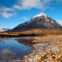 Buy canvas prints of Buachaille Etive Mor, Scotland by Craig Brown