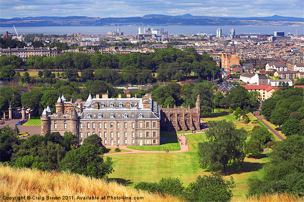 Holyrood Palace Edinburgh SCOTLAND Picture Board by Craig Brown