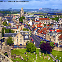 Buy canvas prints of St Andrews town Scotland by Craig Brown