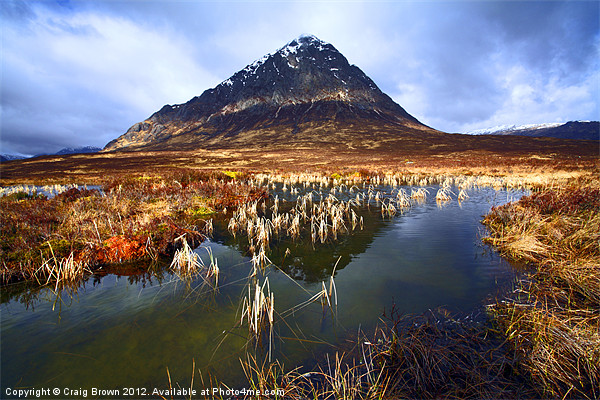 Buachaille Etive Mor Picture Board by Craig Brown
