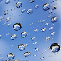 Buy canvas prints of Raindrops by Craig Brown