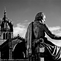 Buy canvas prints of St Giles Cathedral, Edinburgh by Craig Brown
