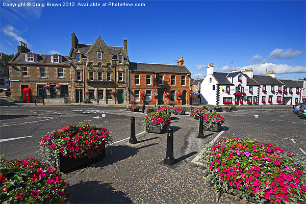 Melrose, Scotland Picture Board by Craig Brown
