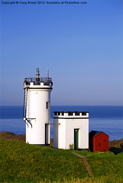 Elie Ness Lighthouse, Fife Picture Board by Craig Brown