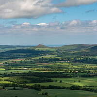 Buy canvas prints of Roseberry Topping vista by Gary Eason