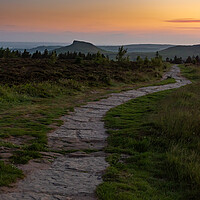 Buy canvas prints of Dawn on the Cleveland Way by Gary Eason