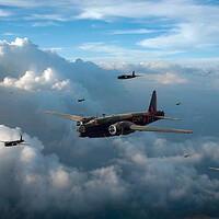 Buy canvas prints of Vickers Wellington X4318 PT-P by Gary Eason