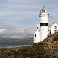 Buy canvas prints of Cloch lighthouse by Gary Eason