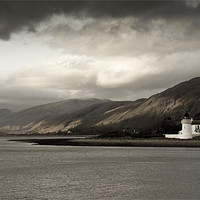 Buy canvas prints of Corran lighthouse by Gary Eason