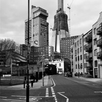 Buy canvas prints of The Shard above Guy's by Gary Eason