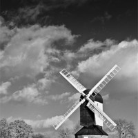Buy canvas prints of Mountnessing windmill Essex by Gary Eason