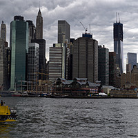 Buy canvas prints of Manhattan from the East River by Gary Eason