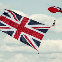 Buy canvas prints of Flying the flag by Gary Eason