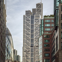 Buy canvas prints of Heron Tower from Bishopsgate by Gary Eason