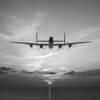 Buy canvas prints of "And in the morning...": Lancaster into the sunset by Gary Eason
