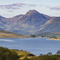 Buy canvas prints of Loch Arklet and the Arrochar Alps by Gary Eason