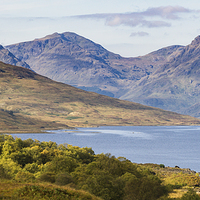 Buy canvas prints of Loch Arklet and the Arrochar Alps by Gary Eason