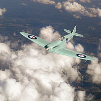 Buy canvas prints of Supermarine Spitfire prototype K5054 by Gary Eason