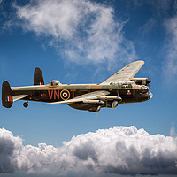 Buy canvas prints of Lancaster PA474 VN-T by Gary Eason