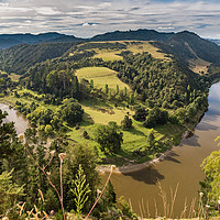 Buy canvas prints of Whanganui River bend by Gary Eason