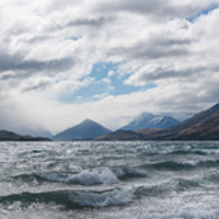 Buy canvas prints of Windy day on Lake Wakatipu by Gary Eason