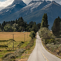 Buy canvas prints of Mt Earnslaw north of Glenorchy by Gary Eason