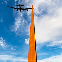 Buy canvas prints of Lancaster over the IBCC spire by Gary Eason