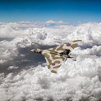 Buy canvas prints of Vulcan above majestic clouds by Gary Eason