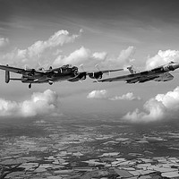 Buy canvas prints of Avro sisters B&W version by Gary Eason