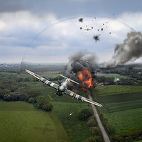Buy canvas prints of Normandy Typhoon shockwave  by Gary Eason