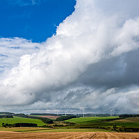 Buy canvas prints of Elemental power in the Scottish Borders by Gary Eason