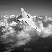 Buy canvas prints of Avro Vulcan B1 strategic bomber by Gary Eason