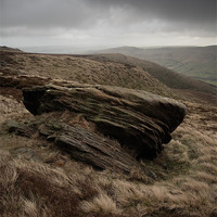 Buy canvas prints of Rock on Kinder by Andy Stafford