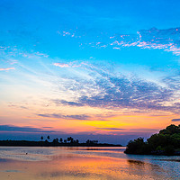 Buy canvas prints of Islands in the dusk by Hassan Najmy
