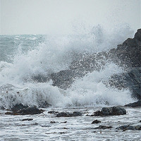Buy canvas prints of stormy water by michelle rook