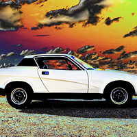 Buy canvas prints of TR7 Triumph! by michelle rook