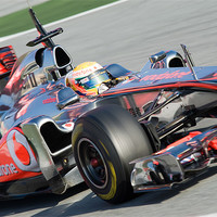 Buy canvas prints of Lewis Hamilton - McLaren F1  MP4-26 by SEAN RAMSELL