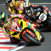 Buy canvas prints of Michael Laverty & Shane Byrne - Cadwell Park 2011 by SEAN RAMSELL