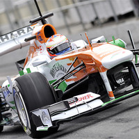 Buy canvas prints of Paul di Resta Sahara Force India 2013 by SEAN RAMSELL