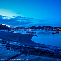 Buy canvas prints of Welsh Twilight Sky  by SEAN RAMSELL