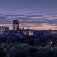 Buy canvas prints of Durham Cathedral at Dusk by Neil Young