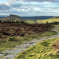 Buy canvas prints of Roseberry Topping from Cleveland Way by Neil Young